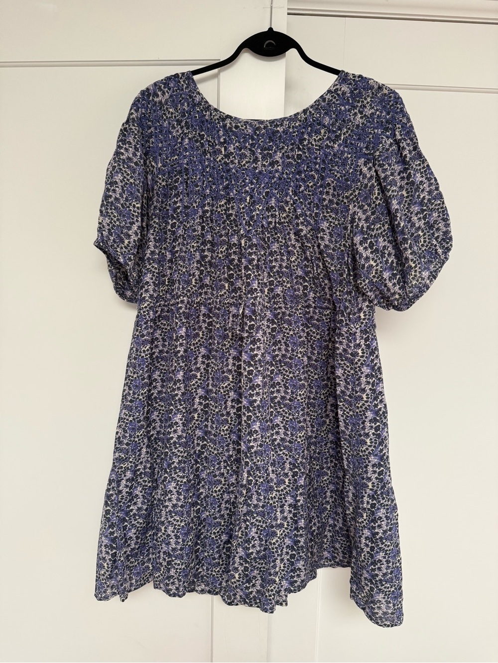 ba&sh dress - women’s large smocked dress